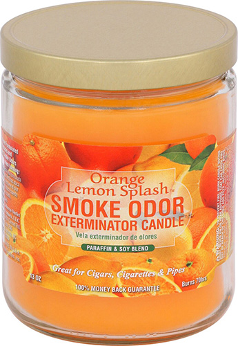 Smoke Odor Exterminator Candle Orange Lemon Splash