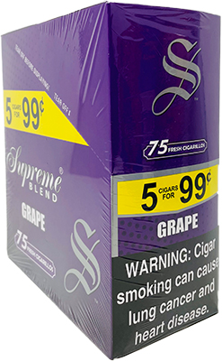 Supreme Blend Cigarillos Grape 15ct