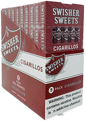 Swisher Sweets Cigarillos Regular 10 5pks