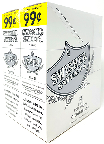 Swisher Sweets Cigarillos Silver