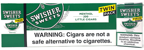 Swisher Sweets Little Cigars Menthol Twin Pack